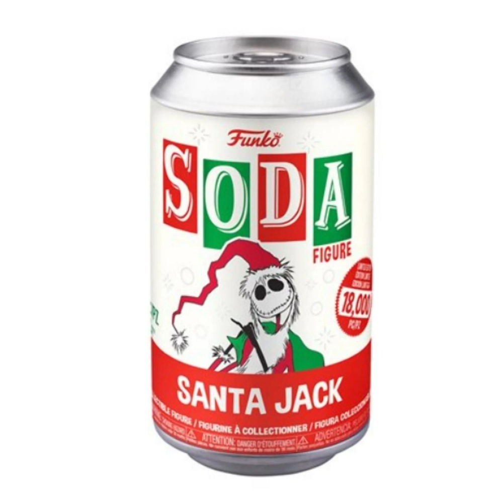 FUNKO VINYL SODA: The Nightmare Before Christmas - Santa Jack